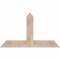 Ekena Millwork Portland Smooth Timber Gable Bracket, Douglas Fir, 48"W x 28"H x 3 1/2"D x 5 1/2"F, 14/12 Pitch GBW048X28X0406POR00SDF - alternate 1
